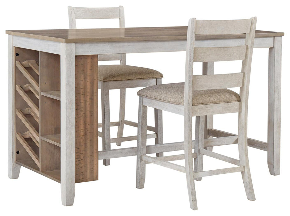 Skempton Counter Height Dining Table and 2 Barstools - alternate view 3