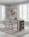Skempton Counter Height Dining Table and 2 Barstools - alternate view 2