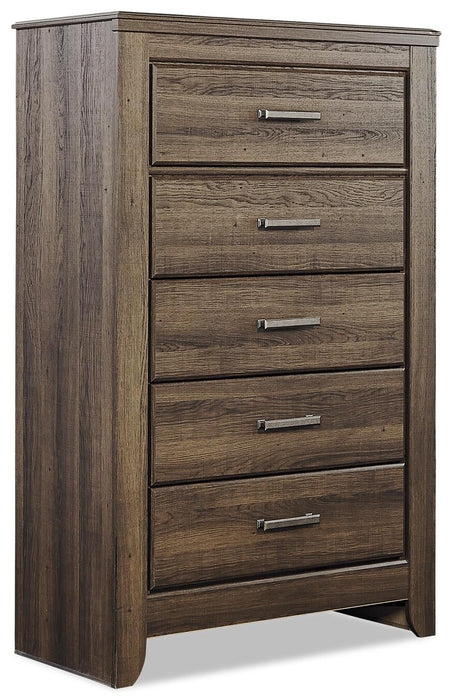 Juararo King/California King Panel Headboard Bed with Mirrored Dresser, Chest and Nightstand - alternate view 7
