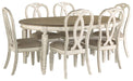 Realyn Dining Table and 6 Chairs