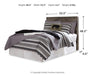 Derekson Full Panel Headboard Bed with Mirrored Dresser, Chest and Nightstand - alternate view 13
