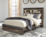 Drystan Queen Bookcase Bed, Dresser, Mirror, Chest and Nightstand - alternate view 2