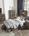 Drystan Full Panel Bed with 4 Storage Drawers, Dresser, Mirror, Chest and Nightstand - alternate view 2