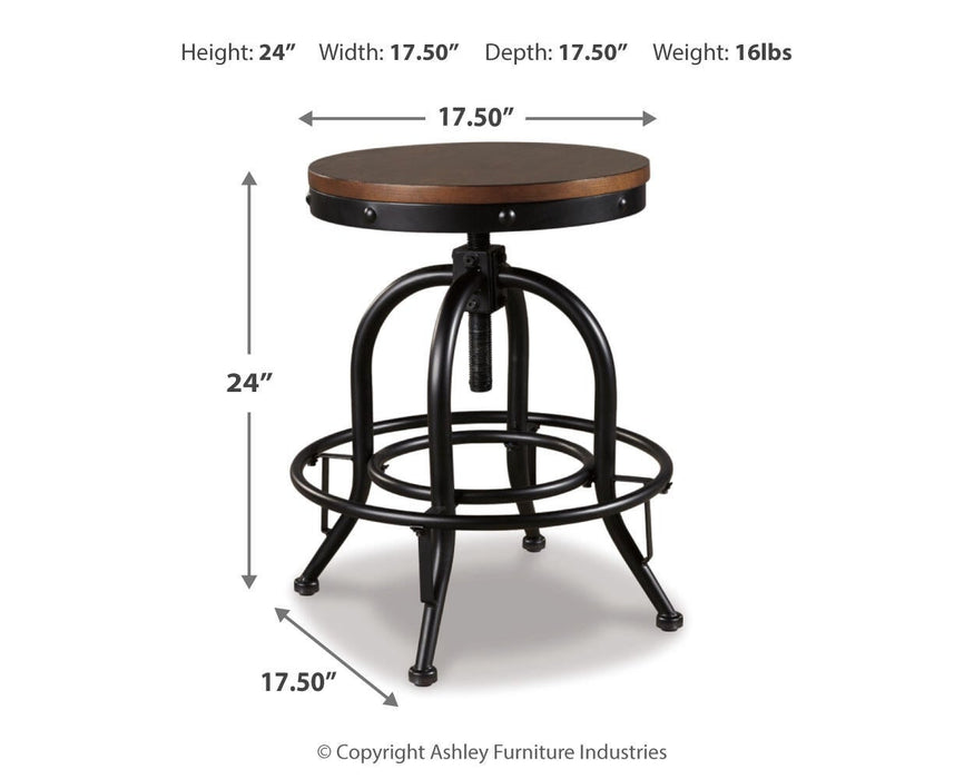 Valebeck Counter Height Dining Table and 4 Barstools - alternate view 8