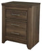 Juararo King Poster Bed with Mirrored Dresser, Chest and Nightstand - alternate view 8