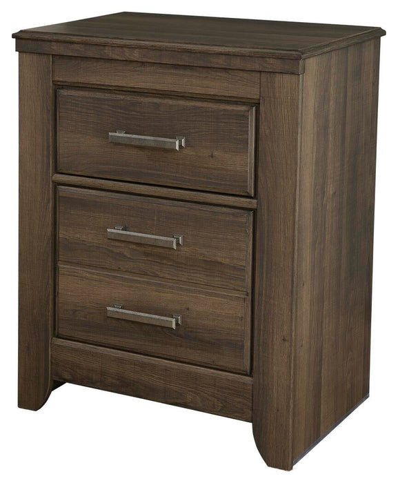 Juararo King Panel Bed with Mirrored Dresser, Chest and Nightstand - alternate view 7