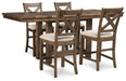 Moriville Counter Height Dining Table and 4 Barstools - alternate view 3