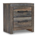 Drystan Full Bookcase Bed with 2 Storage Drawers with Mirrored Dresser, Chest and Nightstand - alternate view 6