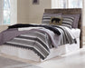 Derekson Full Panel Headboard Bed with Mirrored Dresser - alternate view 4