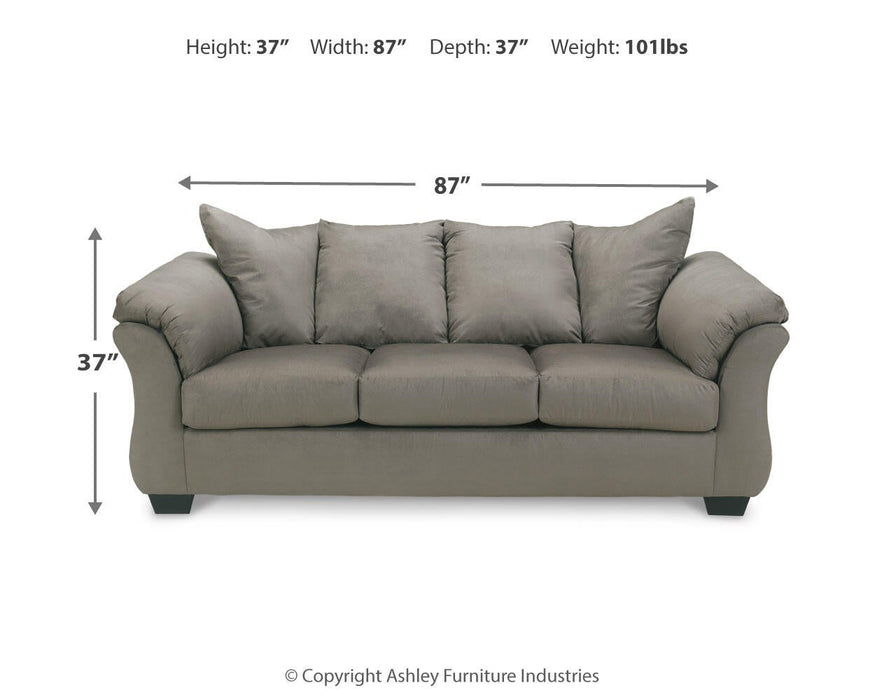 Darcy Sofa, Loveseat, Chair and Ottoman - alternate view 7