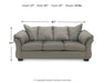 Darcy Sofa, Loveseat, Chair and Ottoman - alternate view 7