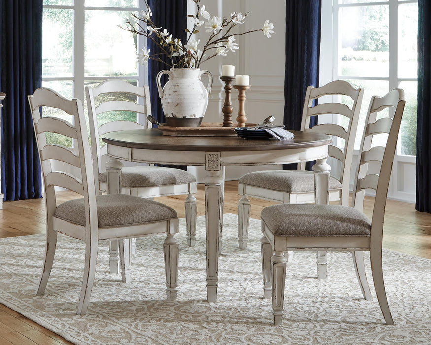 Realyn Dining Table and 4 Chairs - alternate view 3