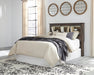 Drystan Queen Bookcase Headboard, Dresser, Mirror, Chest and Nightstand - alternate view 2