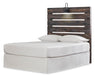 Drystan Full Panel Headboard Bed with Mirrored Dresser - alternate view 4