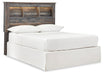 Drystan Full Bookcase Headboard, Dresser, Mirror, Chest and Nightstand - alternate view 6