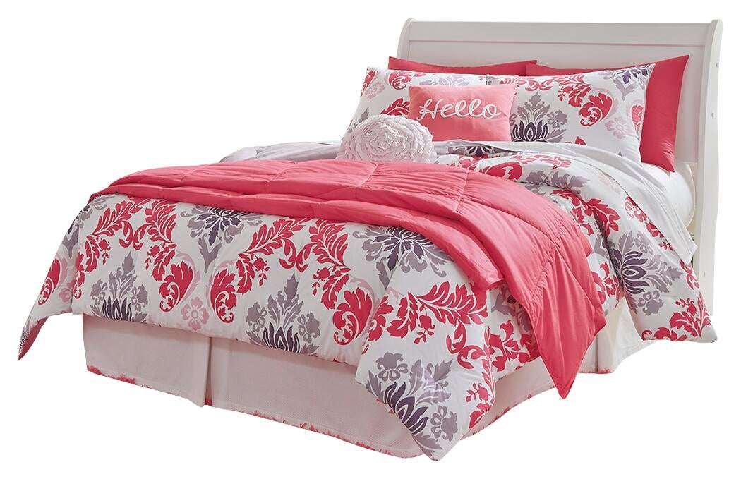 Anarasia Full Sleigh Headboard, Dresser and Mirror - alternate view 2