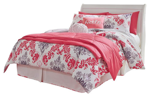 Anarasia Full Sleigh Headboard, Dresser and Mirror - alternate view 2