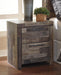 Derekson Queen/Full Panel Headboard Bed with Mirrored Dresser, Chest and Nightstand - alternate view 10
