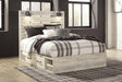 Cambeck Queen Panel Bed with 4 Storage Drawers with Mirrored Dresser - alternate view 4