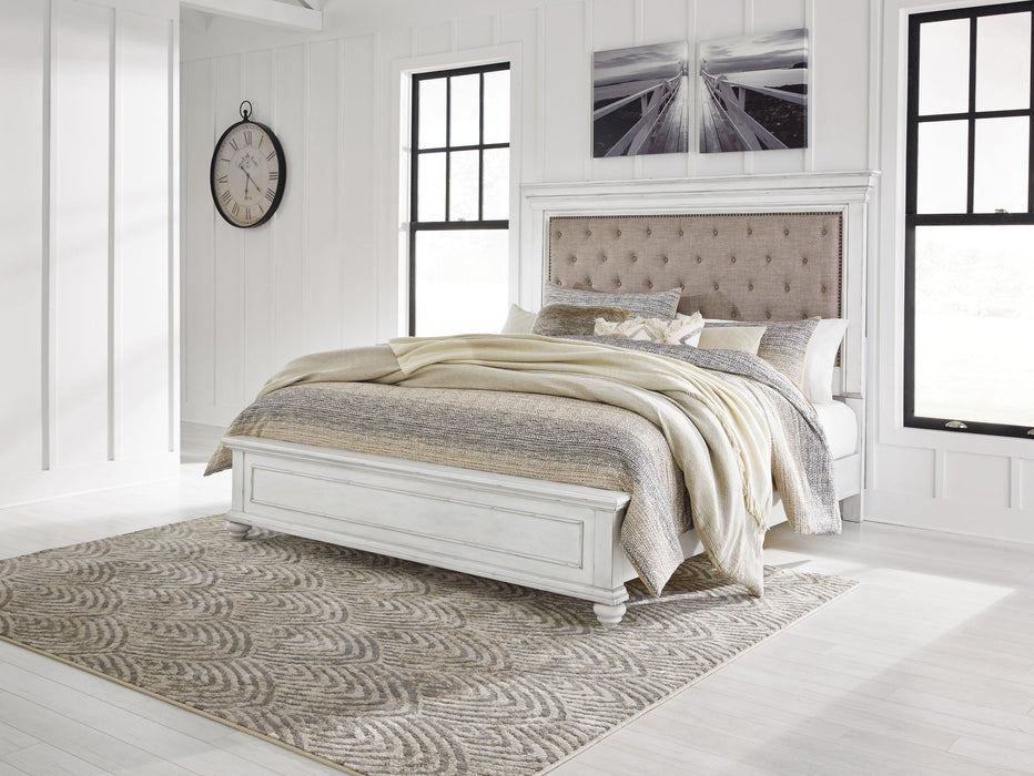 Kanwyn Queen Panel Bed, Dresser and Mirror - alternate view 2