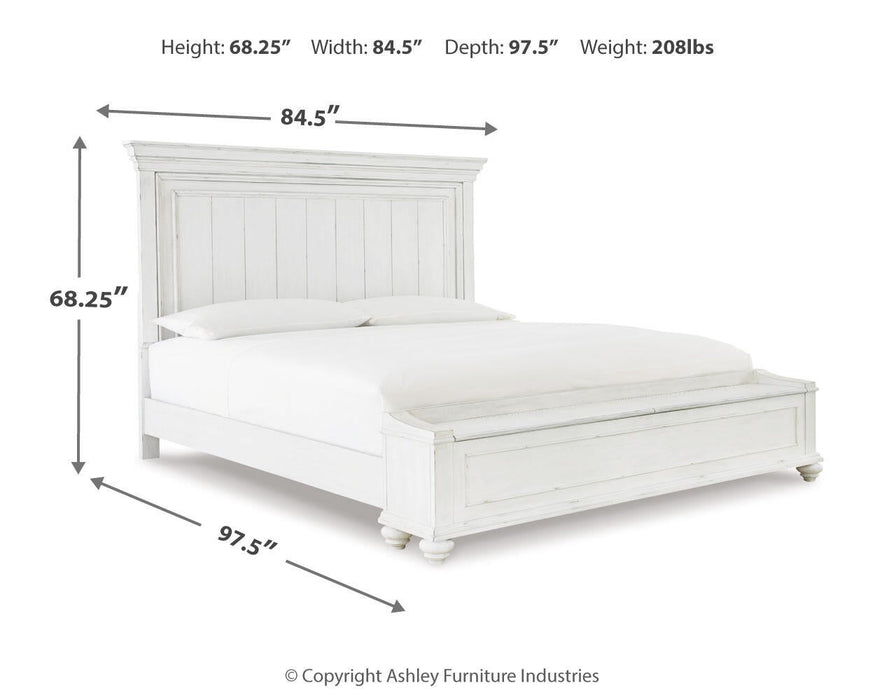 Kanwyn Queen Panel Bed, Dresser and Mirror - alternate view 5