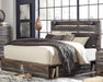 Drystan King Panel Bed with 2 Storage Drawers, Dresser, Mirror, Chest and Nightstand - alternate view 2