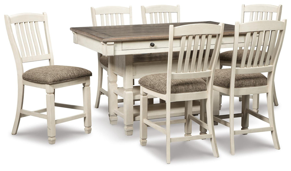 Bolanburg Counter Height Dining Table and 6 Barstools - alternate view 2