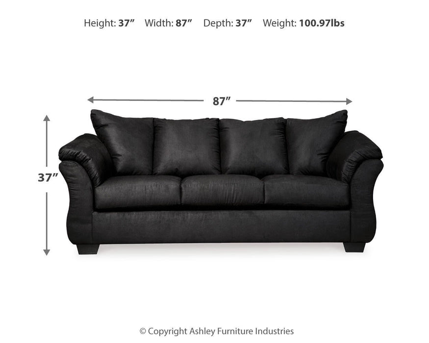 Darcy Sofa, Loveseat, Chair and Ottoman - alternate view 7