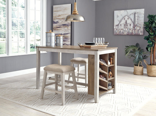 Skempton Counter Height Dining Table and 2 Barstools - alternate view 2