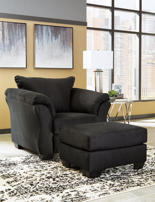 Darcy Chair and Ottoman - alternate view 2