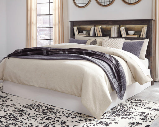 Drystan King/California King Bookcase Headboard, Dresser, Mirror, Chest and Nightstand - alternate view 2