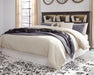 Drystan King/California King Bookcase Headboard, Dresser, Mirror, Chest and Nightstand - alternate view 2