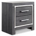 Lodanna Queen/Full Upholstered Panel Headboard Bed with Mirrored Dresser, Chest and Nightstand - alternate view 6