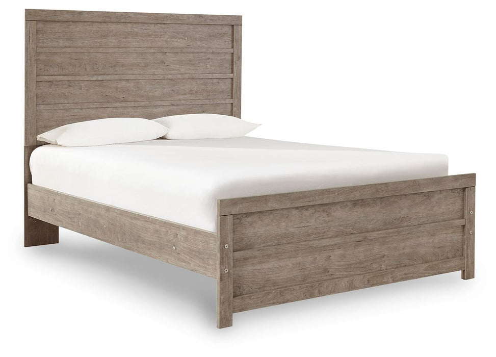 Culverbach Full Panel Bed with Mirrored Dresser - alternate view 2