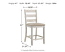 Skempton Counter Height Dining Table and 4 Barstools - alternate view 7