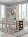 Skempton Counter Height Dining Table and 4 Barstools - alternate view 3