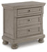 Lettner Queen Panel Bed with Mirrored Dresser, Chest and Nightstand - alternate view 6