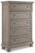Lettner Queen Panel Bed with Mirrored Dresser, Chest and Nightstand - alternate view 5