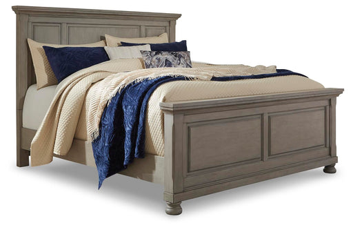 Lettner Queen Panel Bed with Mirrored Dresser - alternate view 2