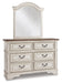 Realyn Full Panel Bed with Mirrored Dresser, Chest and Nightstand - alternate view 3