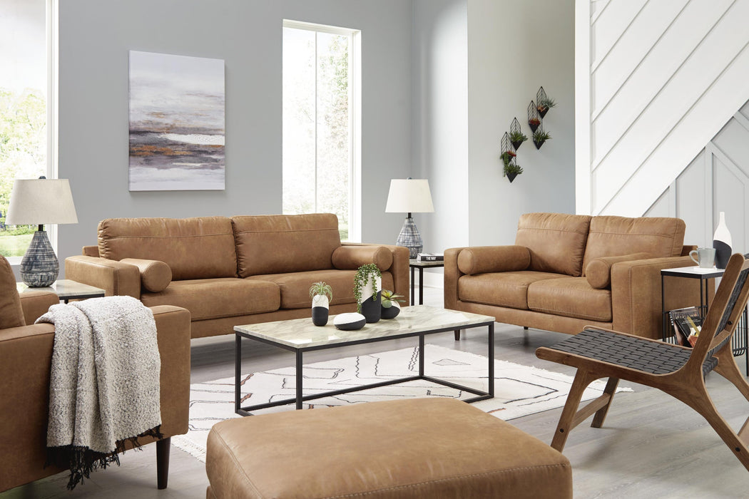 Telora Sofa, Loveseat, Chair and Ottoman - alternate view 2