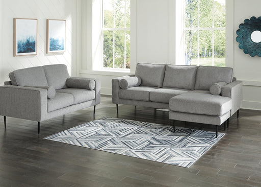 Hazela Sofa Chaise and Loveseat - alternate view 2