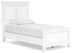 Fortman Twin Panel Bed with Mirrored Dresser, Chest and Nightstand - alternate view 7