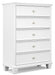 Fortman Twin Panel Bed with Mirrored Dresser, Chest and Nightstand - alternate view 11