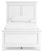 Fortman Twin Panel Bed with Mirrored Dresser and Nightstand - alternate view 6
