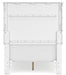 Fortman Twin Panel Bed with Mirrored Dresser and Nightstand - alternate view 8