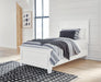 Fortman Twin Panel Bed with Mirrored Dresser and Nightstand - alternate view 17