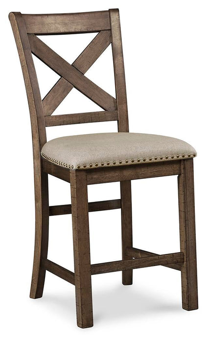 Moriville Counter Height Dining Table and 6 Barstools - alternate view 3