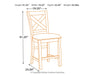 Moriville Counter Height Dining Table and 6 Barstools - alternate view 7
