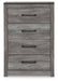 Bronyan King Panel Bed with Mirrored Dresser, Chest and Nightstand - alternate view 5